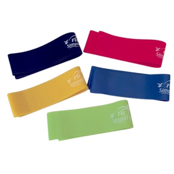Fit Simplify Resistance Loop Exercise Bands Set - Picture 2 of 5